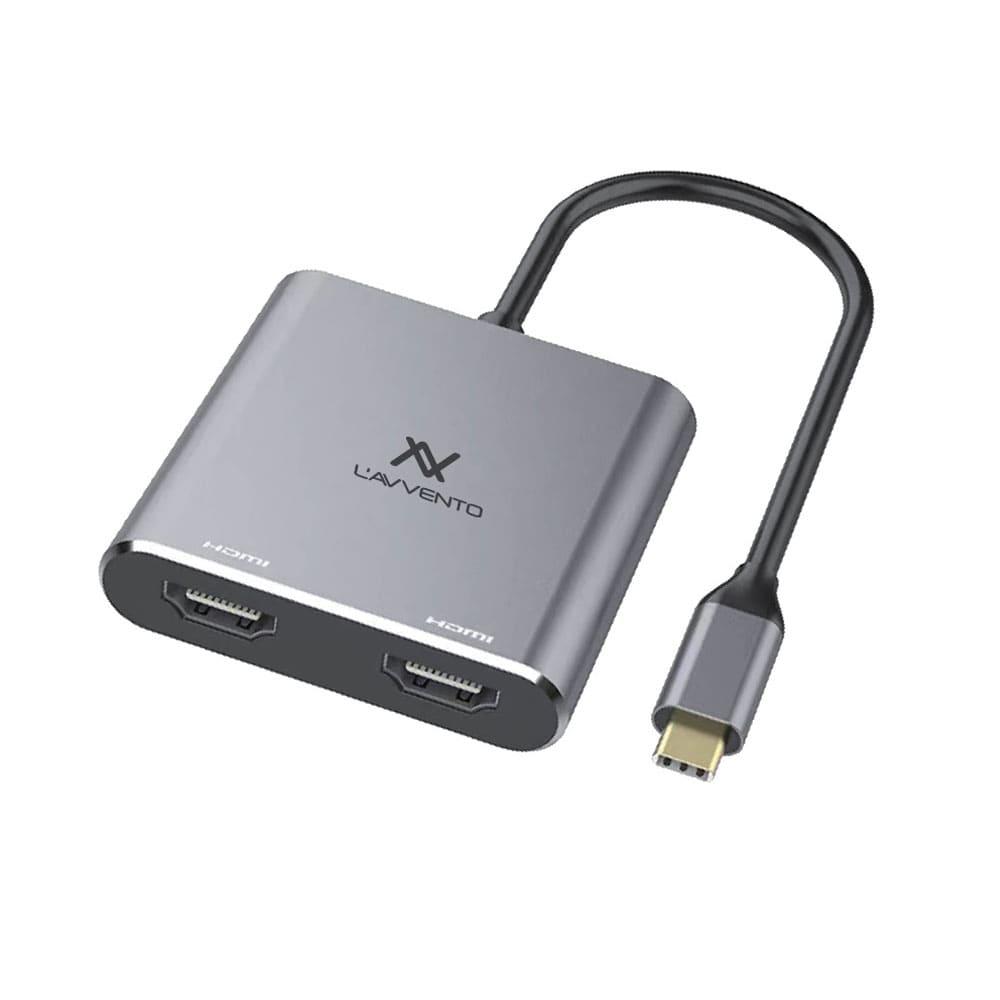 L'avvento (CV152) Type-C Hub to Dual HDMI / USB / PD Type-C Charging Port-14