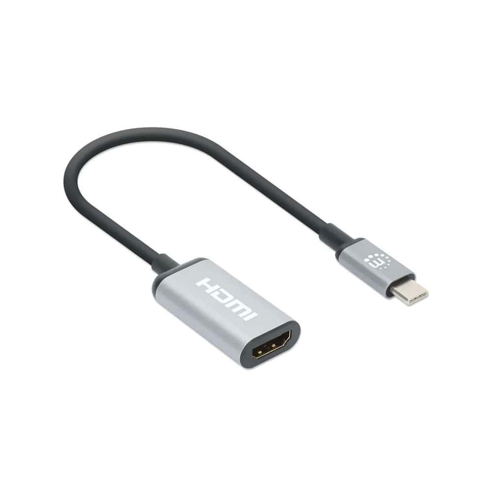 Manhattan 154291 USB-C to HDMI Converter USB-C Male to HDMI Female - Black-15