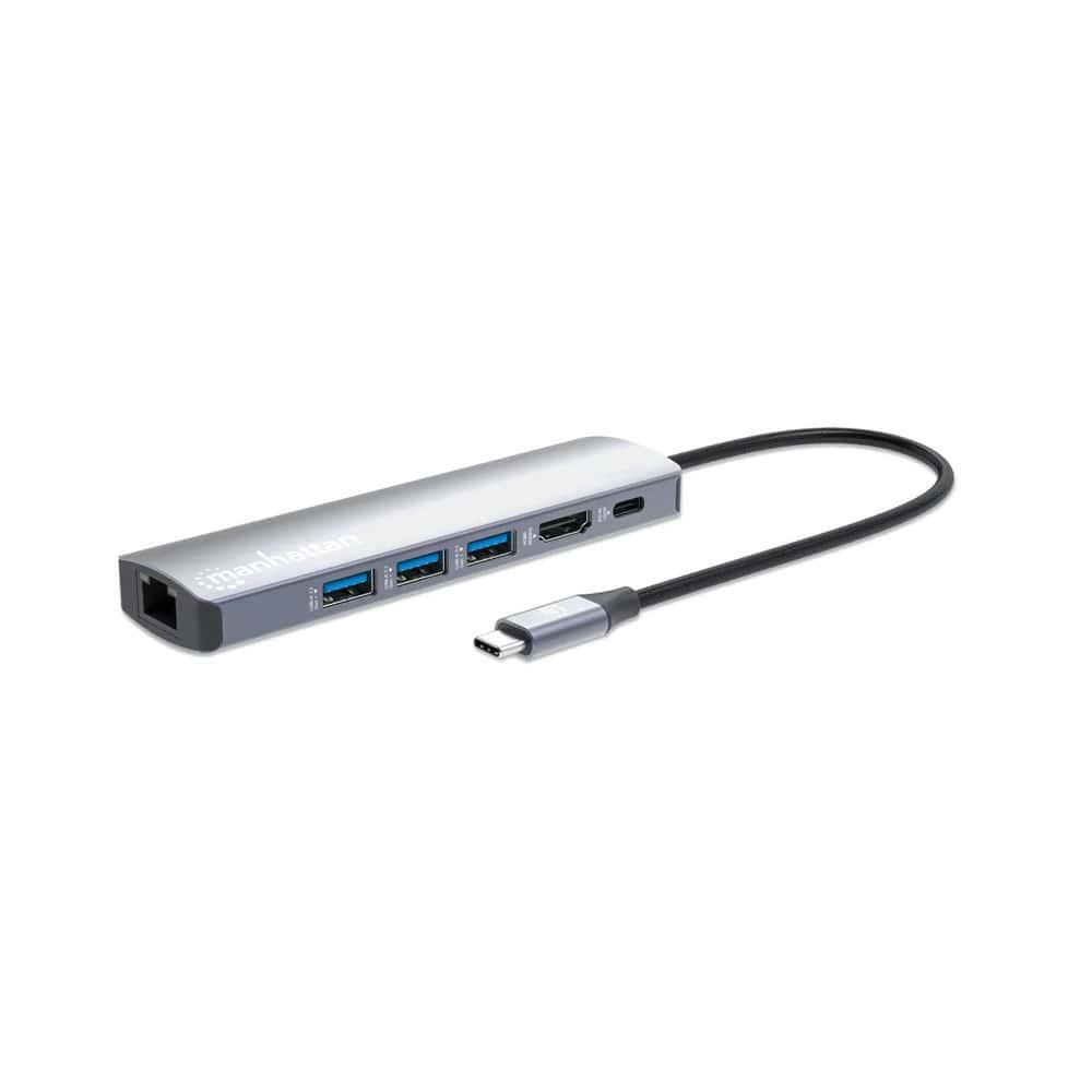 Manhattan 153959 6-in-1 4K 60Hz Docking Station Box-16