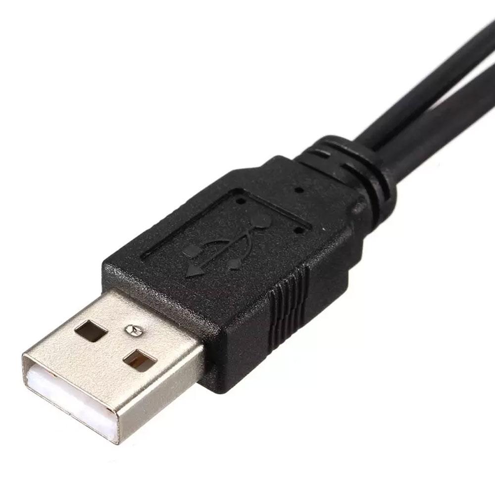 2B (DC013) - USB Mini 5 Pin to two USB Male for Higher Power-19