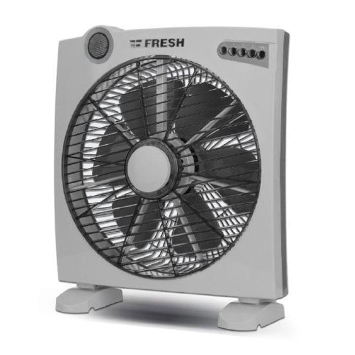 Fresh Magic Box Fan 14 Inch - Grey - 4488-19