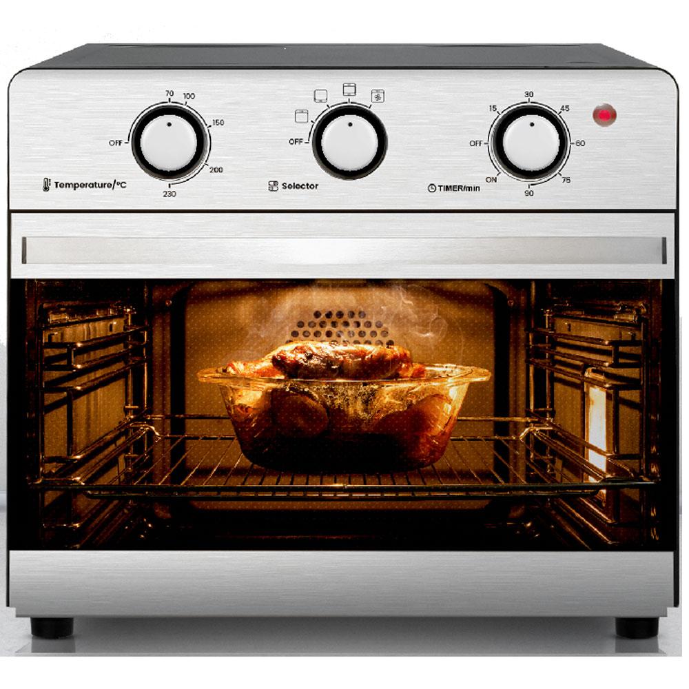 Fresh Air Fryer oven 25L 1600 W Mechanical - Silver - 19008-18