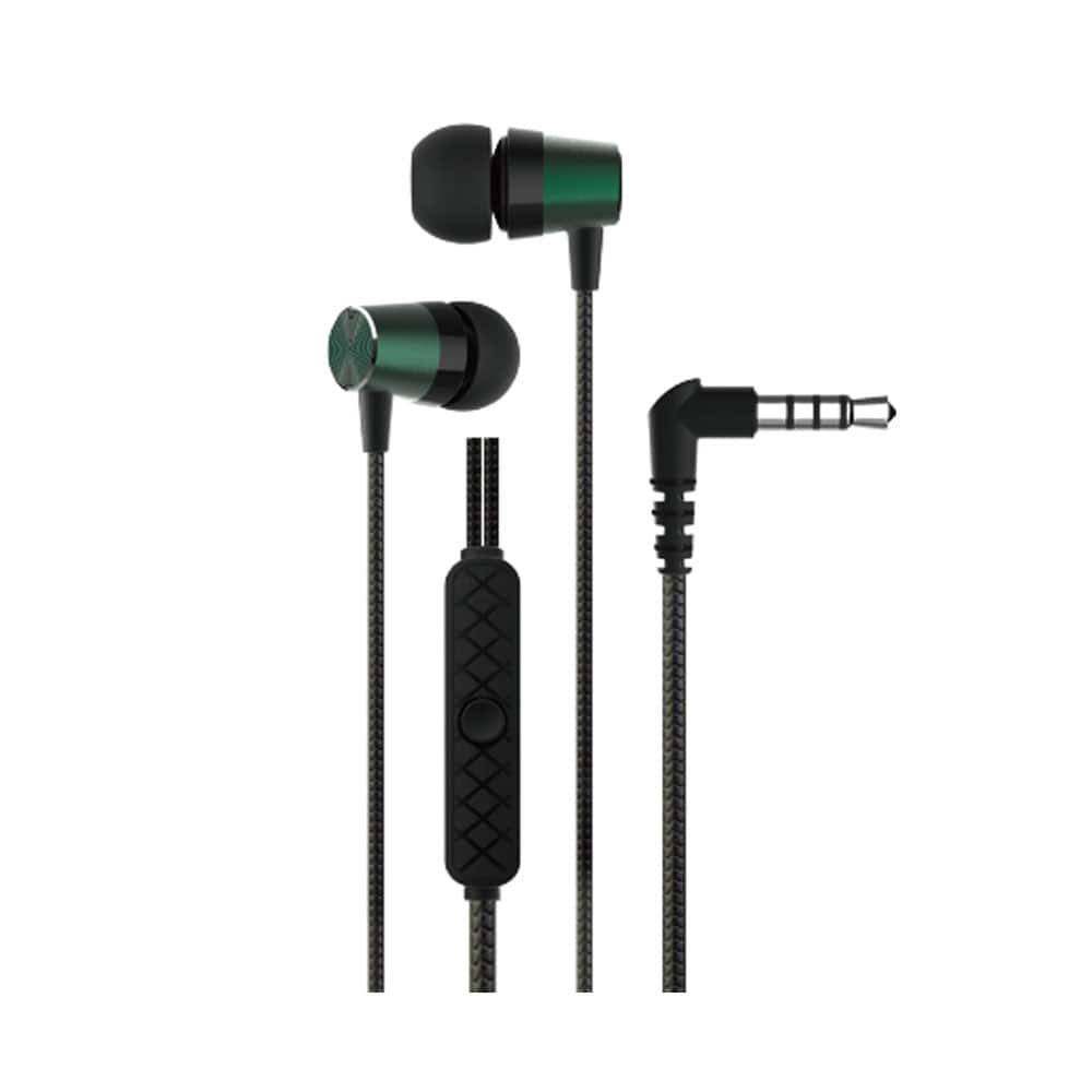 Devia EM103 Kintone Series Metal Earphone 3.5mm - Green-4