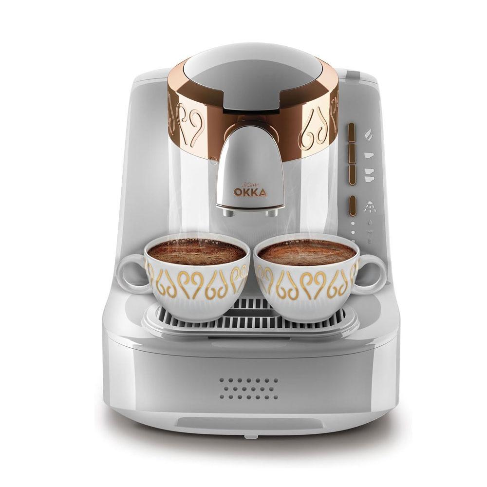 Arzum Okka Turkish Coffee Machine - OK001- White*Copper-8