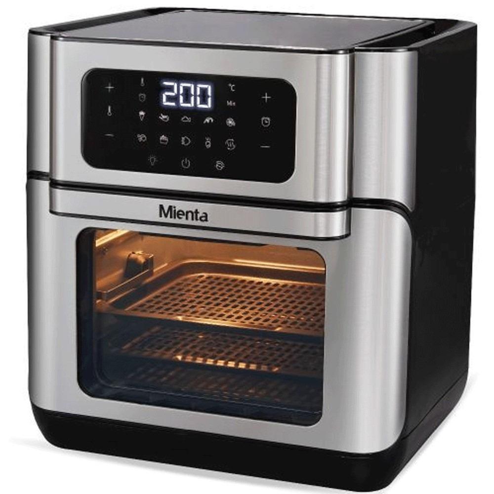 Mienta Air Fryer 12 Liters 1500 Watt Digital - Silver*Black - AF47734A-16