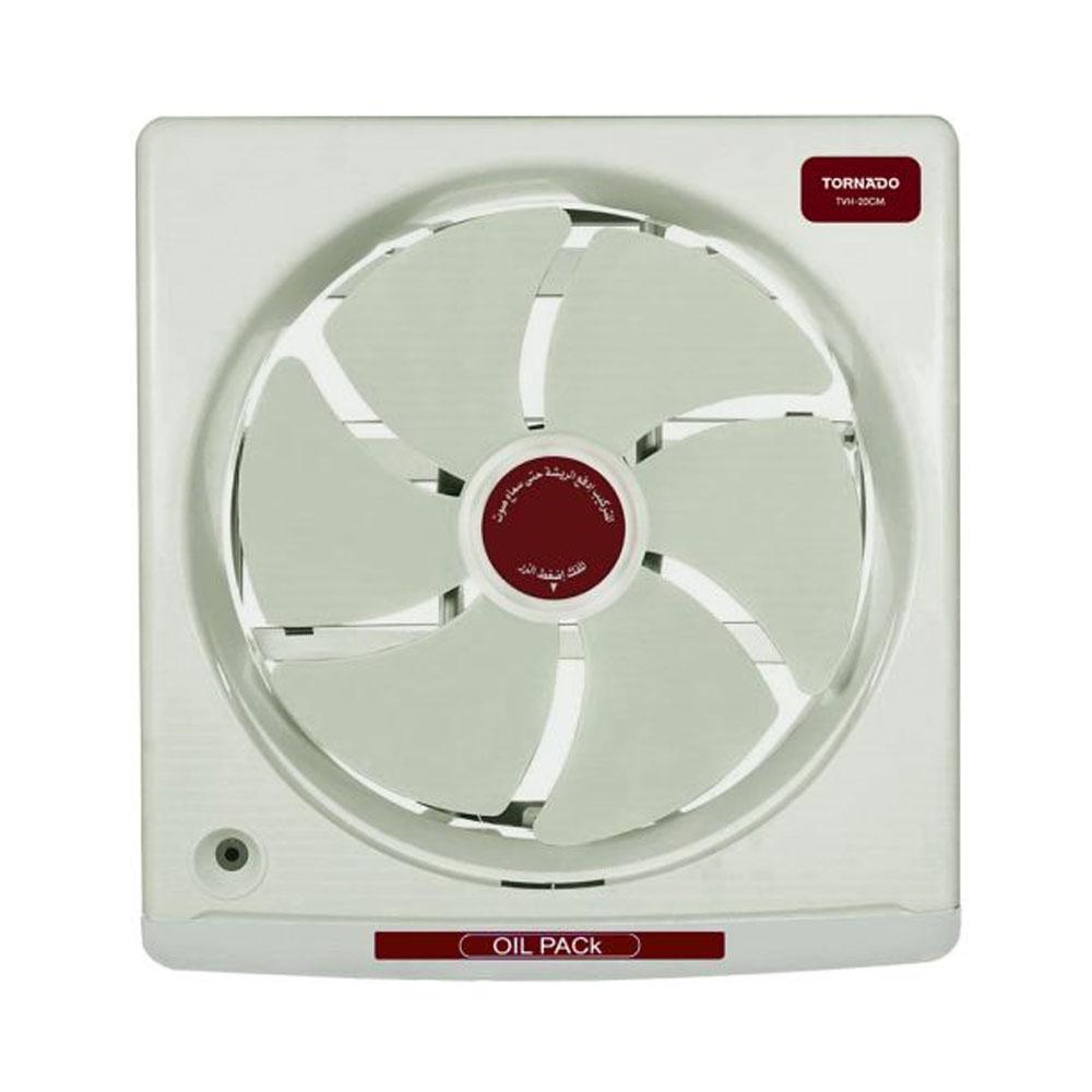Tornado Kitchen Ventilating Fan 20 cm - Oil Drawer - Creamy - TVH-20CM-11