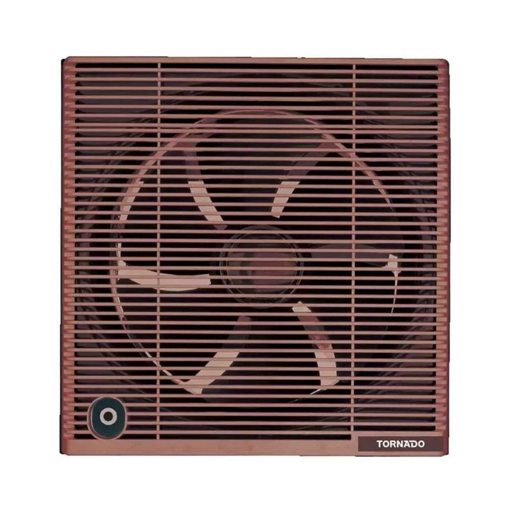 Tornado Bathroom Ventilating Fan 20 CM Privacy Grid - Brown - TVS-20NM-10