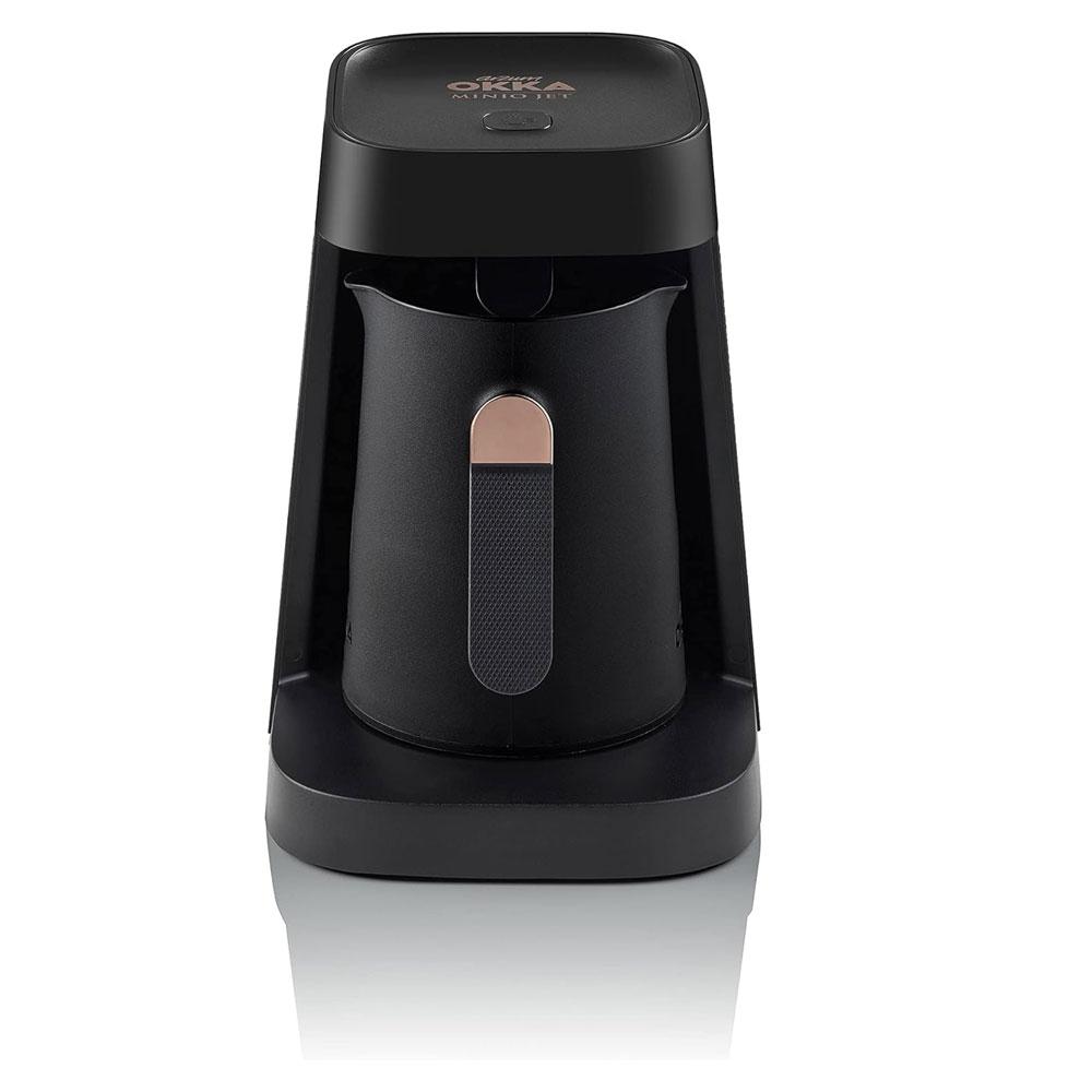 Arzum Okka Minio Jet Turkish Coffee Maker 5 Cups - 480 Watt, - Black*Copper - Ok0017 -15325-14