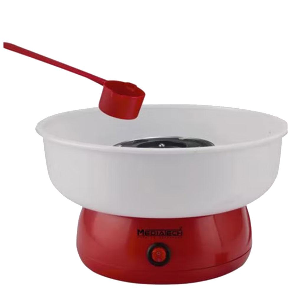 Media Tech Cotton Candy Maker, 450 Watt, Red - MT-CM250-2