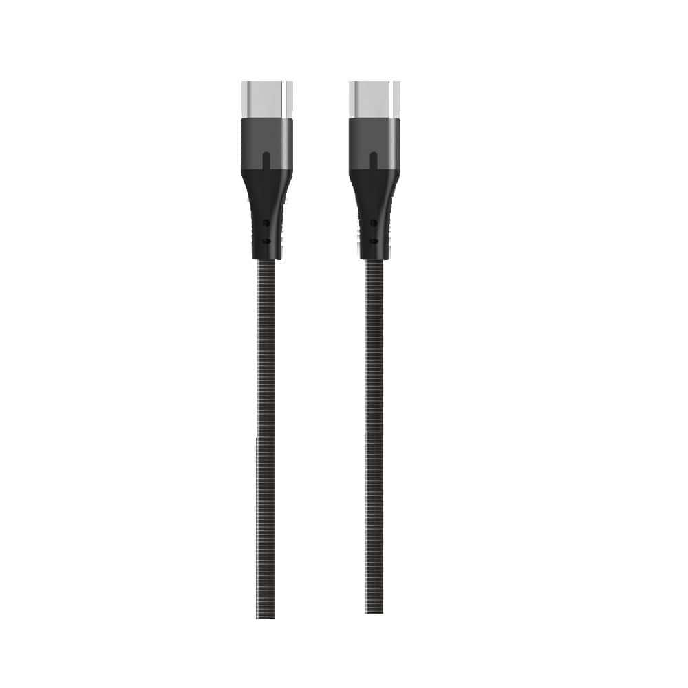 L'AVVENTO (MP234) USB-C to USB-C Cable 20V 3A 1M - Silver-13