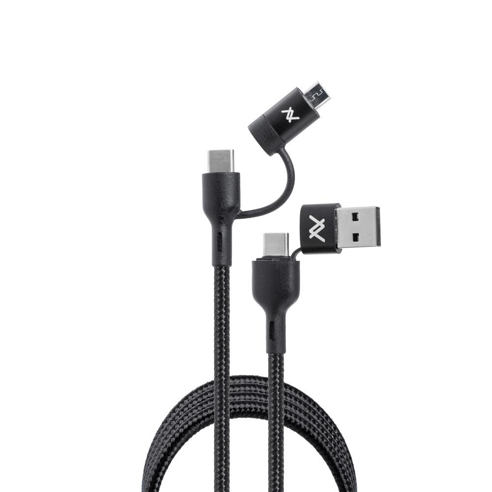 L'AVVENTO (MP299) 4 in 1 Type-c to Type-C with Micro USB Connector and USB A Connector-16