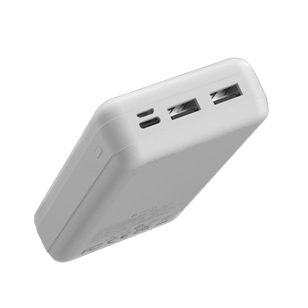Devia Kintone Series Power Bank 20000 mah Dual input &amp; output - White-0