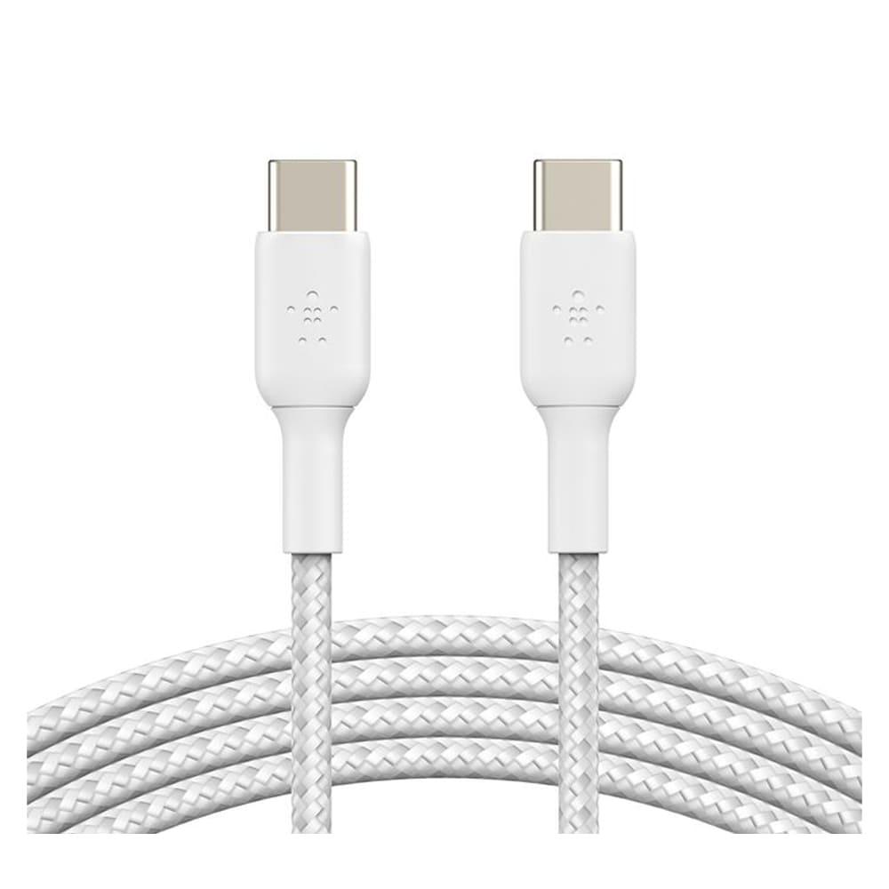 Belkin USB-C to USB-C Braided Cable - 1M - White-5