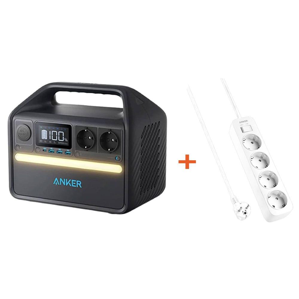 Anker 535 Portable power station + Anker Power Strip (4-in-1)-13