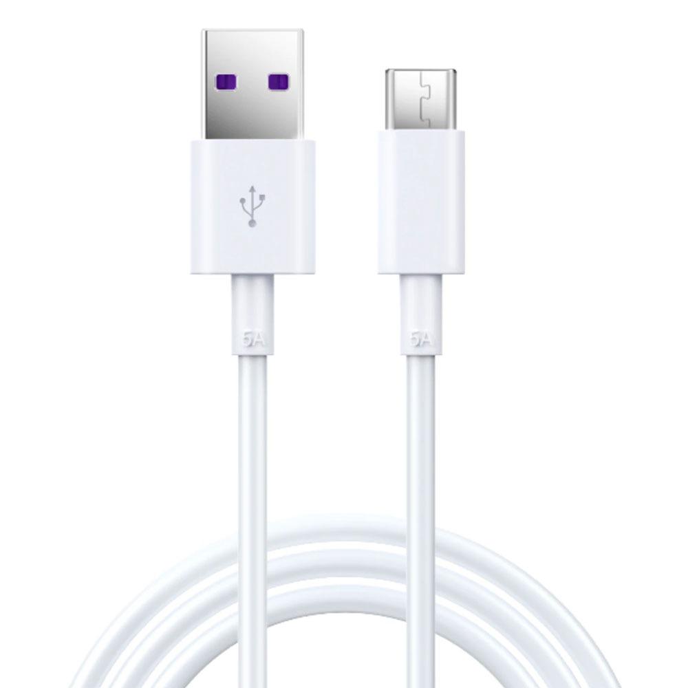 Devia EC306 Shark series supercharge USB to Type-C Cable 5A - 1.5M - White-14