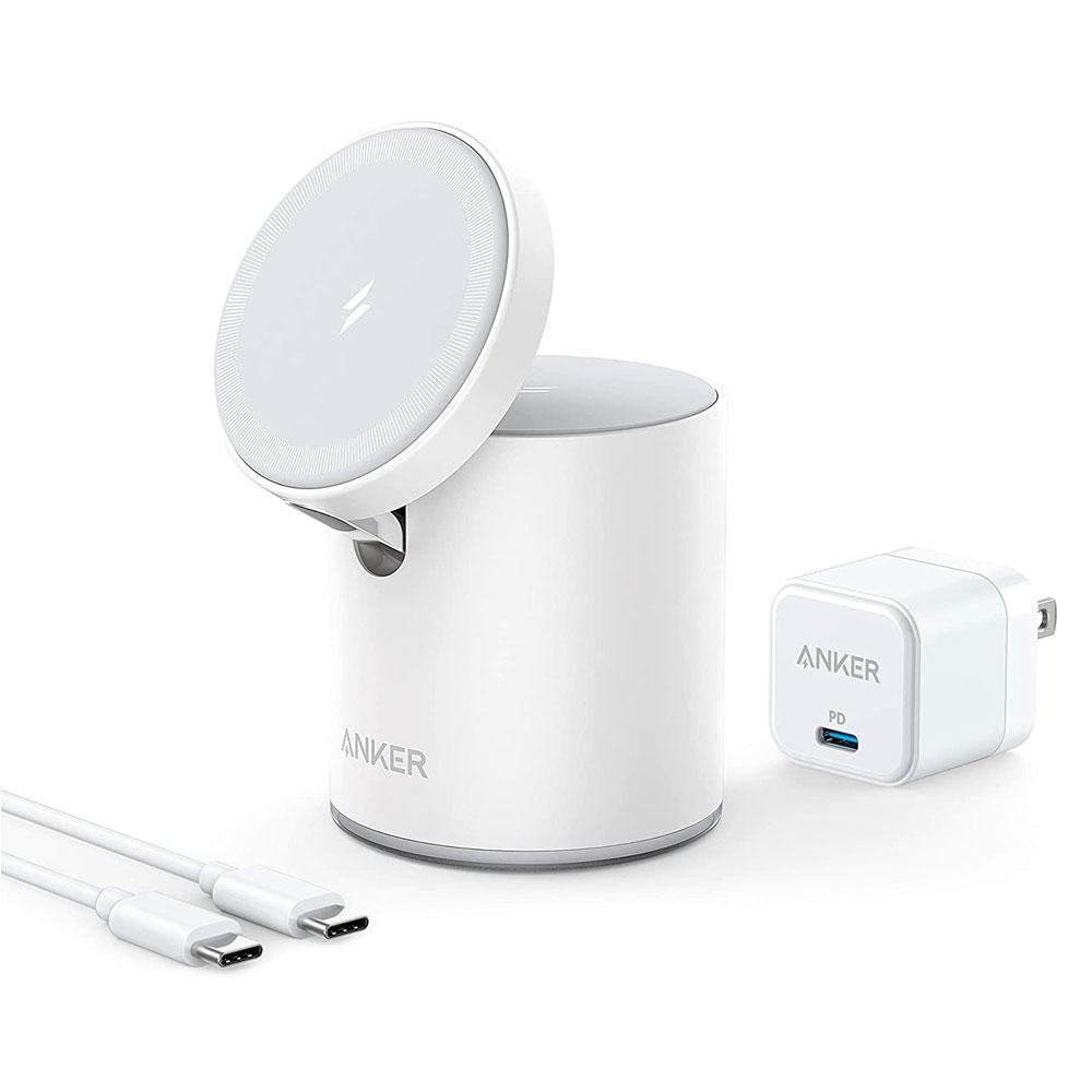 Anker 623 Magnetic Wireless Charger MagGo - B2568321 - White-12