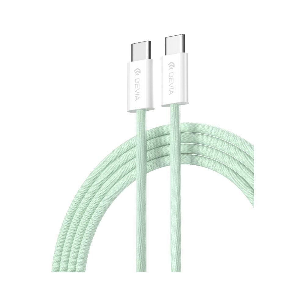 DEVIA Smart Series PD Cable 60W Woven 1M - Green-14