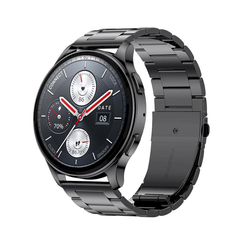 Amazfit Pop 3R Smart Watch Metallic Strap - Black-16
