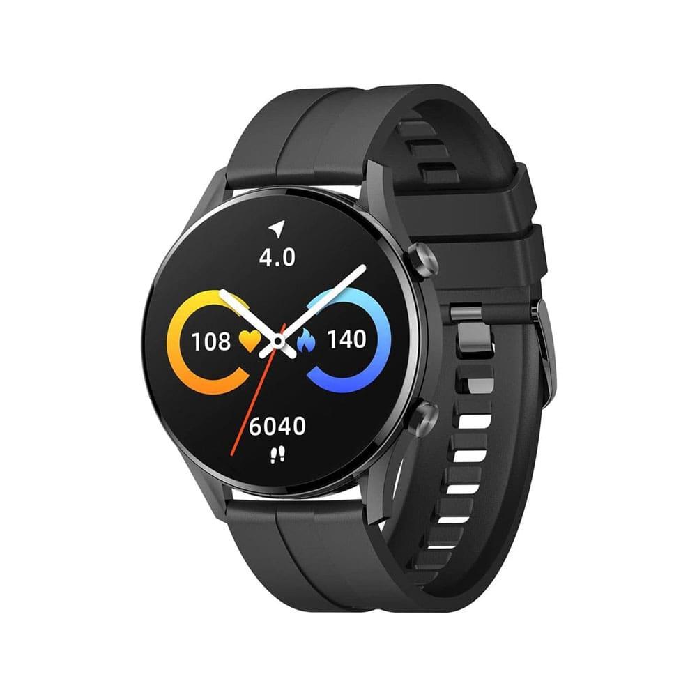 Imilab Smart Watch ESW-W12-B-BR 3D Screen With 2 Straps - Black Metal + Black Rubber-19