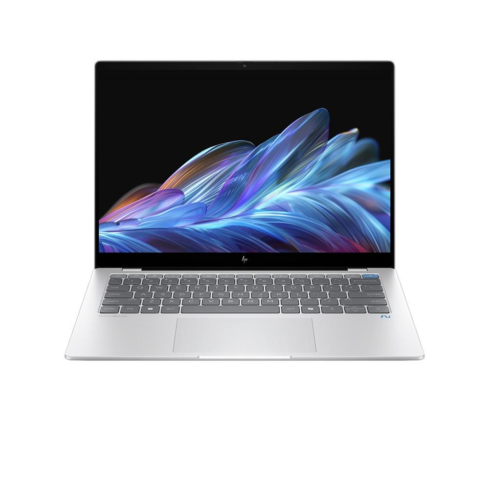 HP OmniBook X 14-fe0006ne Laptop - Snapdragon X1E-78-100 - 16GB - 512GB SSD - Qualcomm® Adreno™ - 14.0 2.2K Touch - Win11 - Meteor Silver-3