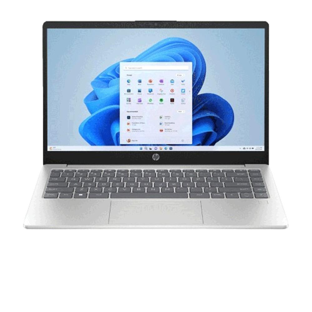 HP 14-em0004ne Laptop - AMD Ryzen 3-7320U - 4GB - 256GB SSD - AMD Radeon Integrated Graphics - 14" HD - Win11 - Natural silver-0