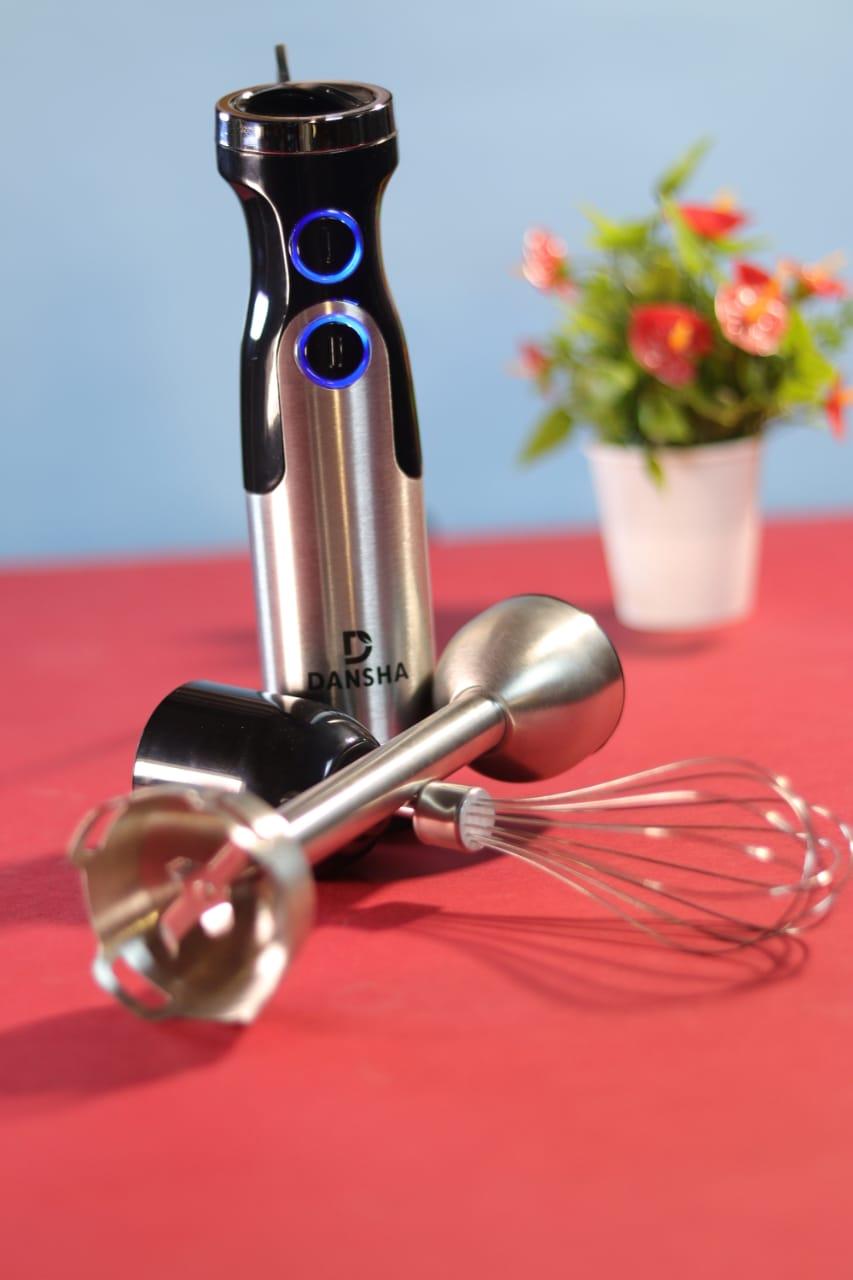 DANSHA | Hand Blender , 1200 watt - Silver-3