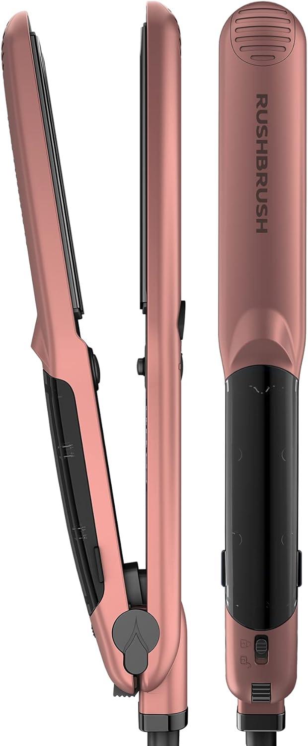 Rush Brush X5 Steamer Rose Gold, Steamer, Tourmaline, 235C, 6 Heat Level, Nano tech-5