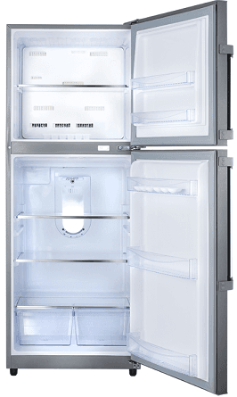 Electrostar I Magista No Frost Refrigerator, 330 Liter, 2 Door - Silver, LR330NFSM01-1