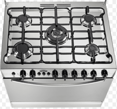 Universal Cooker - Grand Rosa, 5 Burners 80*60, Silver-2