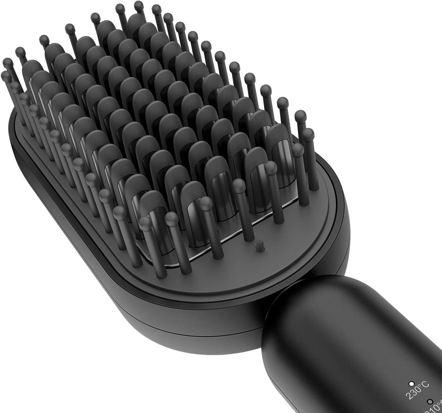 Rush Brush S3 Lite Black,ion tec, 230C, Tourmaline Comb,-2