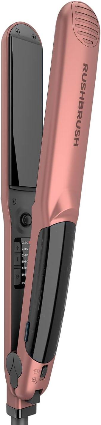 Rush Brush X5 Steamer Rose Gold, Steamer, Tourmaline, 235C, 6 Heat Level, Nano tech-1