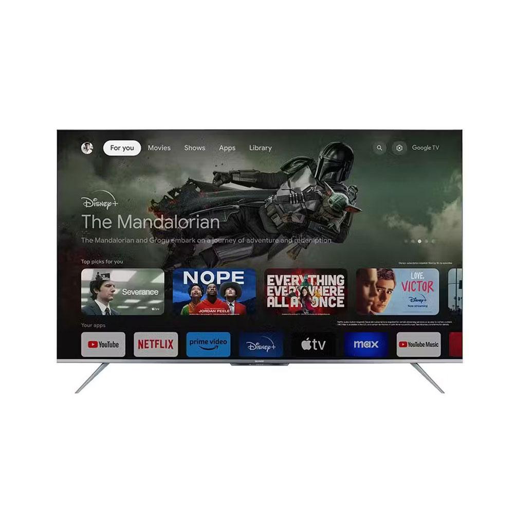 Sharp 50 Inch LED UHD Smart Android Built In Receiver - 4T-C50FL6EX-10