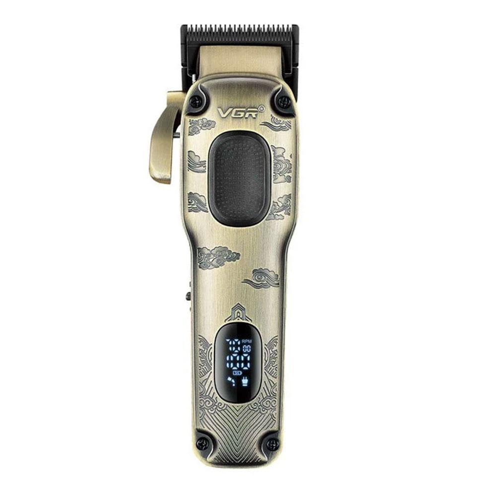 VGR Professional Hair Clipper Cordless - Dry - Gold - V-027-15