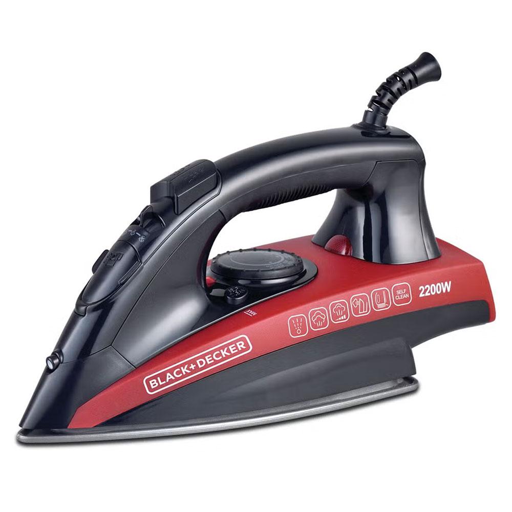 Black + Decker Steam Iron 2200 Watt 220 ML - Multi Color - X2200-B5-3