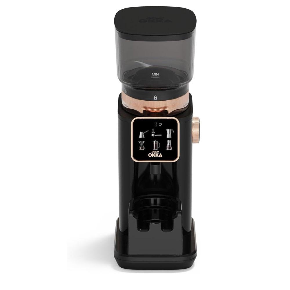 Arzum Okka Master Grind Coffee Grinder 200 Watt – Silver - OK0044-04 - 60-17