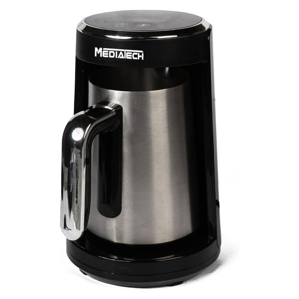 Media Tech Digital Turkish Coffee Machine 450 Watt - "TURKA PRO" - Stainless Steel - MT-CM105T-18