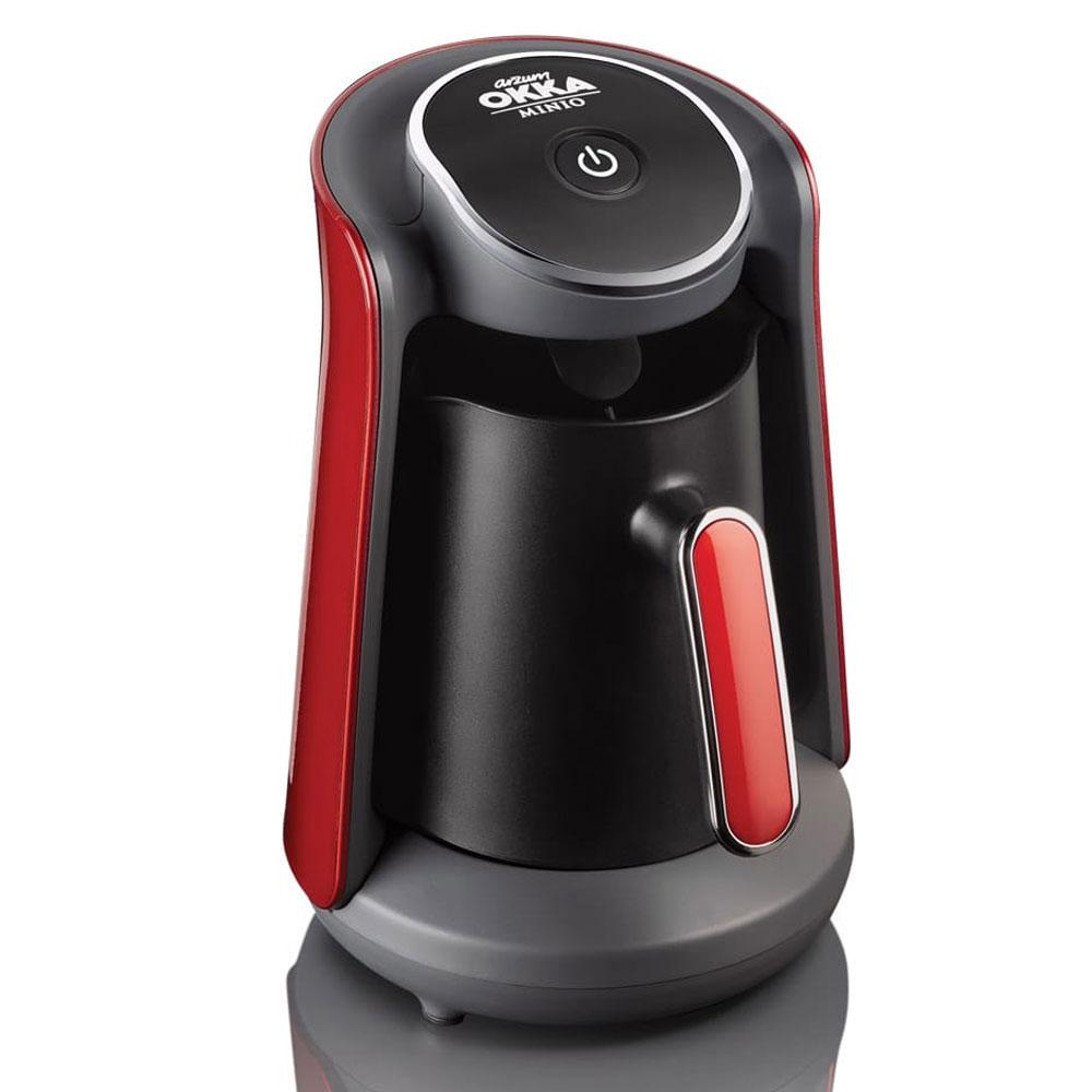 Arzum Okka Minio Turkish Coffee Machine 480 Watt - Black*Red - OK004 / 53679-13