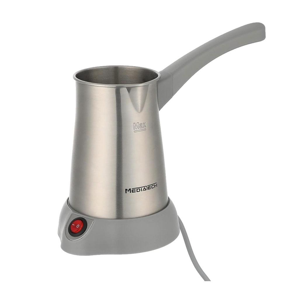 Media Tech Turkish coffee Maker Cordless -1000 Watt - Cordless - Stainless - MT-11-1