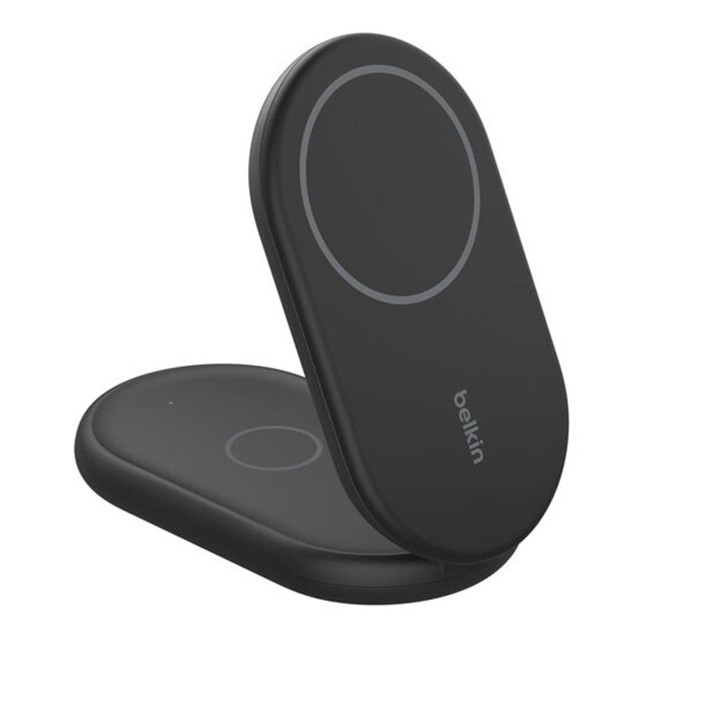 Belkin Boost Charge 2 in 1 Magnetic Foldable Wireless Charger with Qi2 15W - Black-6
