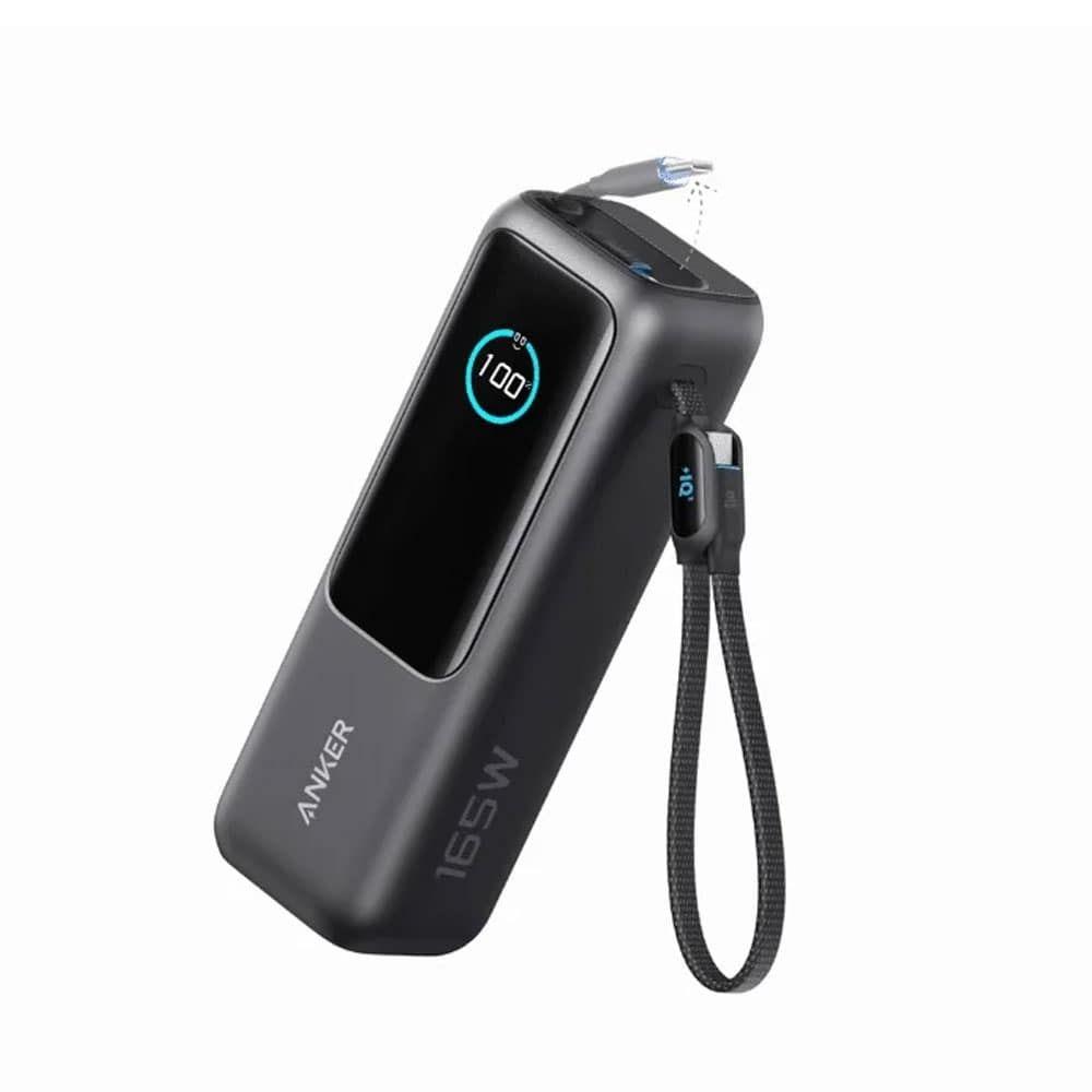 Anker Power Bank 25000mAh 165W BuiltIn USBC Cable A1695H11 - Back-8